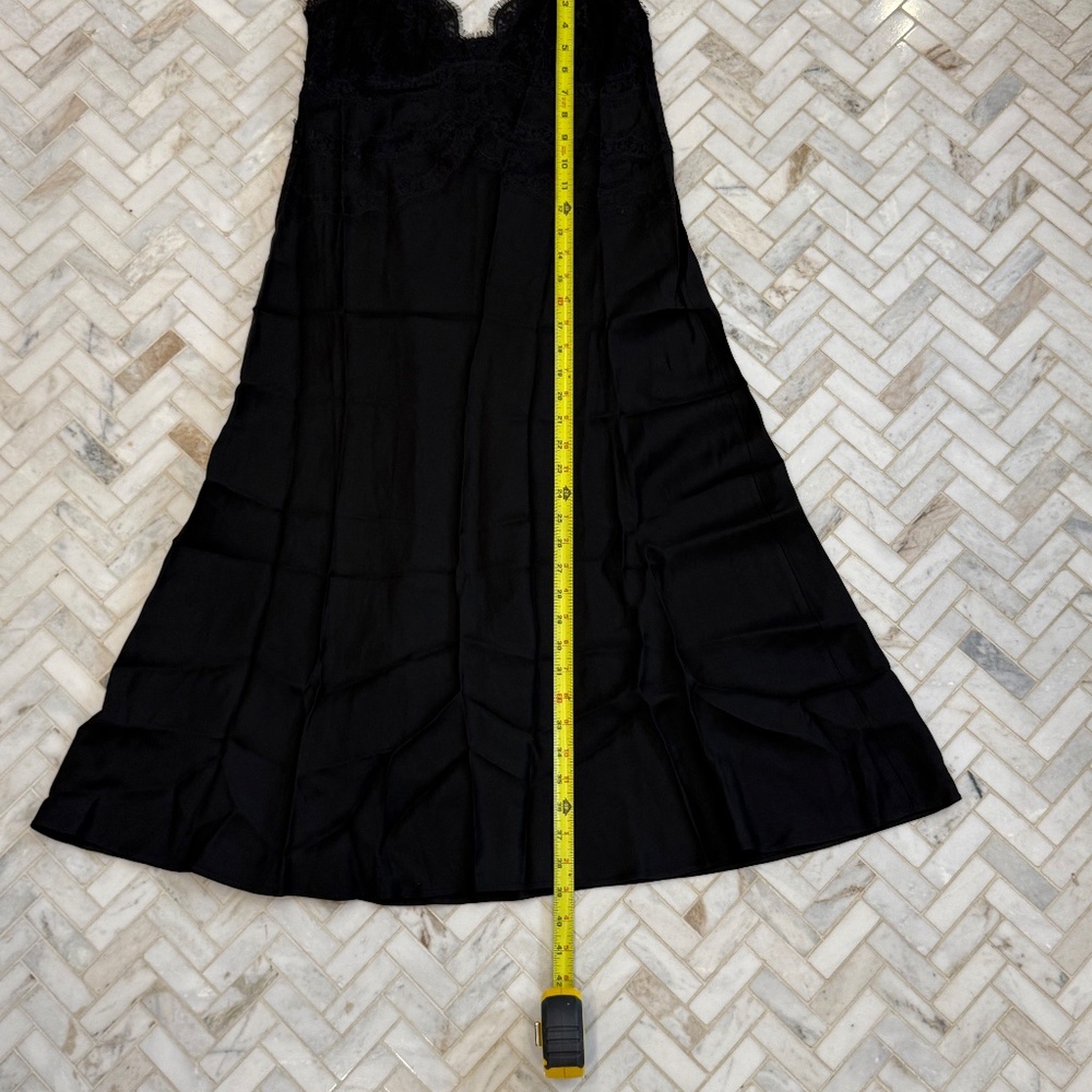 J. Crew Collection Lace Slip Dress, Black, Sz. 4. **NWT** - Picture 8 of 14
